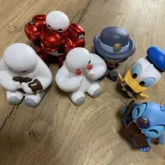 ディズニー カプセルトイ フィギュア 5種セット