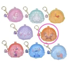 ディズニーキャラクター シークレットポーチ がまぐち