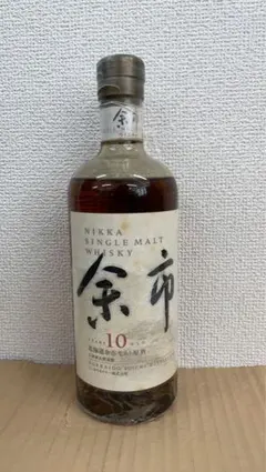 古酒稀少品未開栓余市NIKKA シングルモルトウイスキー 10年　700mlのサムネイル