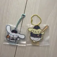 タイトーくじ　侍ジャパン　サンリオ　Ｆ賞　アクリルキーホルダー