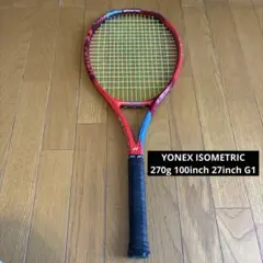 YONEX ISOMETRIC テニスラケット レッド