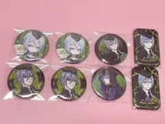 ツイステ ツイステ展 1周年 寮服 缶バッジ マレウス シルバー セベク