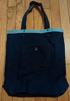 familiar デニムトートバッグ　ネイビー
