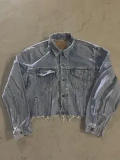 Levi Strauss & Co. クロップドデニムジャケット XL