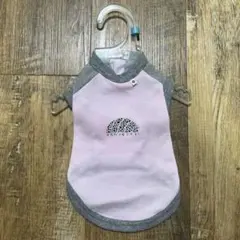 犬服 Sサイズ 薄ピンクとグレー