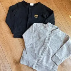 2枚セット　100サイズ　カーディガン　トレーナー