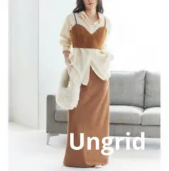 Ungrid チュールレイヤードルーズシャツ　ベージュのサムネイル
