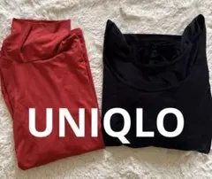 UNIQLOヒートテック　タートル&バレエネック　２枚セット