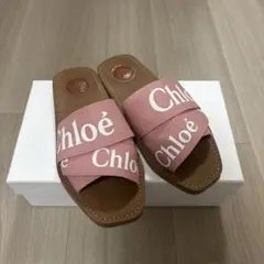 Chloé クロスストラップサンダル ベージュ - メルカリ