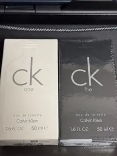 CK one &CK be 各100mlセット☆新品・送料込☆外装フィルムなし - メルカリ