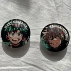 僕のヒーローアカデミア ガラスマグネットコレクション 緑谷出久　爆豪勝己