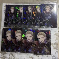 ツイステ　ヴィル　ウエハース　箔押し　ハロウィン　9点セット