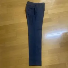 ダークグレー ノータックスラックス　ウエスト81cm