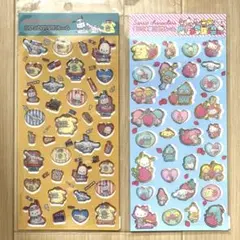 キラフチ樹脂盛りシール正規品サンリオキャラクターズうるちゅるボンボンドロップ