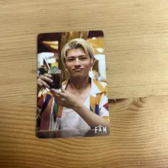 timelesz FAM 初回限定盤A ランダムトレカ