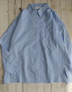 新品　サマンサモスモスブルー シャツブラウス