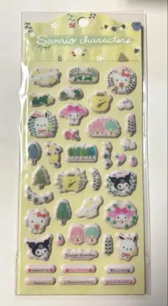 【海外正規品】サンリオキャラクターズ ぷっくりシール