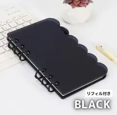 アクリルバインダー A6 もこもこ 韓国 saving 貯金 リフィル 家計簿