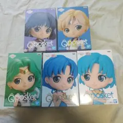 Qposket セーラームーン フィギュア ウラヌス ネプチューン サターン