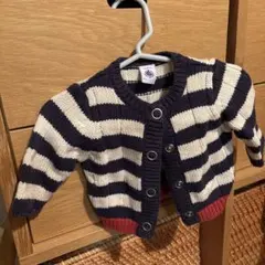 美品PETIT BATEAU カーディガン 3month(60cm)