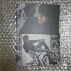 【公式】BTS JUNGKOOK GOLDEN  グク ポスカ 2枚セット 紺②