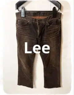 ☘️P1☘Lee 牛革 ストレッチ38102 ブーツカットデニム 34