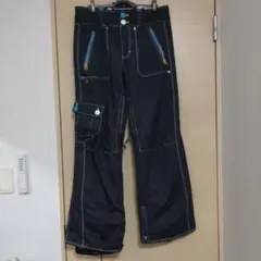 X-nix エクスニクス スノーボードウェア　デニム 調　上下セット X-nix エクスニクス スノーボードウェア デニム 調 上下セット
