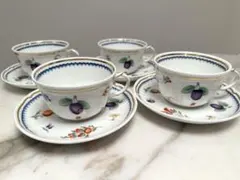 廃盤品】GINORI / イタリアンフルーツ 17cmプレート×4枚 - メルカリ