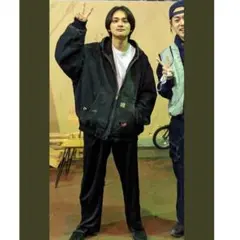 Carhartt ブラック アクティブジャケット アメリカ製