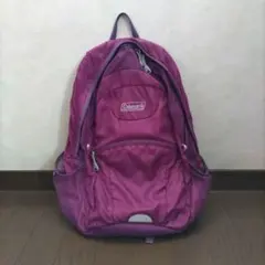 Coleman パープルバックパック