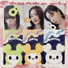 TWICE 109 オフラインくじ 参加賞 トレカ ジョンヨン ジヒョ ダヒョン