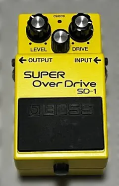 BOSS SD-1 SUPER OverDrive 日本製 JRC4558D - メルカリ