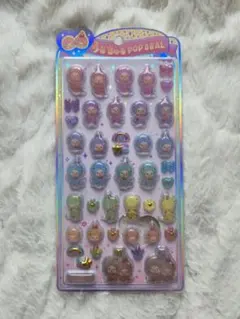 正規品 うるちゅるポップシール モンチッチ レインボーカラーMonchhichi