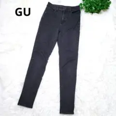 GU ジーユー ウルトラ ストレッチ スキニー ジーンズ 黒