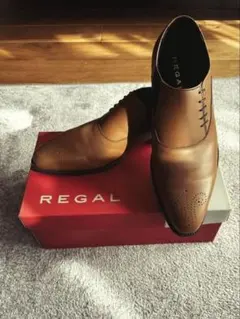 EGAL リーガル サイドエラスティック 26cm ライトブラウン 茶