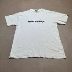 Helly Hansen 半袖　tシャツ　白　ホワイト　y2k 00s L