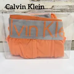 Calvin Klein ボクサーパンツ メンズ オレンジ