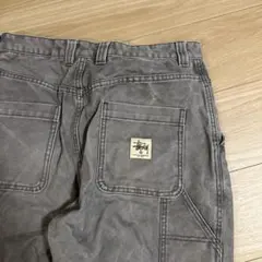 希少❗️Stussy ワークパンツ グレー