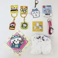 ちいかわ ハチワレ シュシュ キーホルダー アクキー