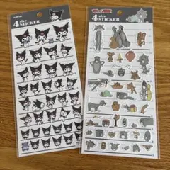 クロミ　Tom and Jerry ステッカー 2シート