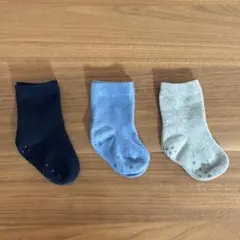 無印良品　ベビー　足なり直角　靴下　11-15センチ