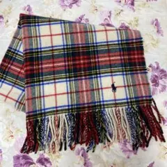 Ralph Lauren チェック柄膝掛け ブランケット チェック