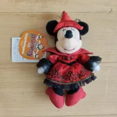 東京ディズニーランド ハロウィーン2011 ミニー ぬいぐるみバッジ