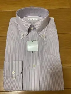 新品【スーツセレクト】長袖ワイシャツ【SILVER LINE】 S(37-80)