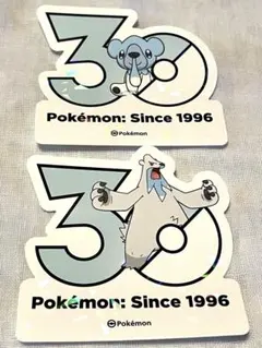 【韓国限定】 クマシュン ツンベアー ポケモン 30周年 ステッカーのサムネイル