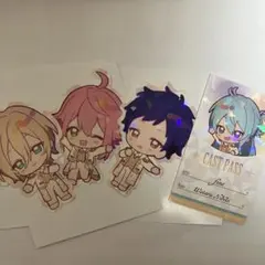 あんさんぶるスターズ!! アニメイトカフェ ステッカー ブロマイド まとめ売り