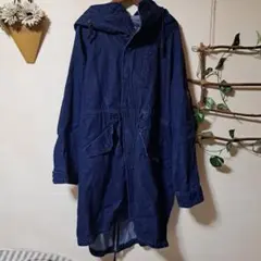 OLIVE des OLIVE フード付きジャケット ダークブルー