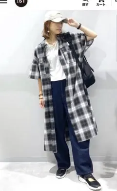 グローバルワーク　着丈選べるリネンワンピー　レギュラーサイズ　出品８月末まで