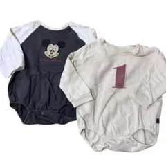 【futafuta】【tete a tete】ロンパース 80センチ2枚セット