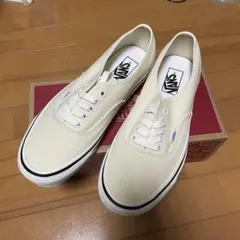 VANS authentic 44DX 27cm WHITE アナハイム